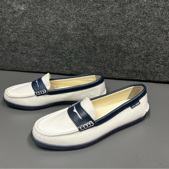 Cole Haan Grand OS Women’s Pinch Maine Classic Canvas Boat Shoe Size 10 - Picture 8 of 15